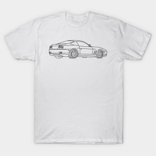 Ferrari 550 Maranello - backside T-Shirt